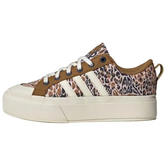 Adidas Bravada 2.0 Skateboard Shoes Women's Low-Top Brown White
