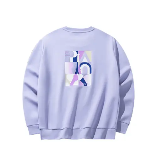 Anta Variety Training Collection Sweatshirt Women's Light And Fragrant Purple