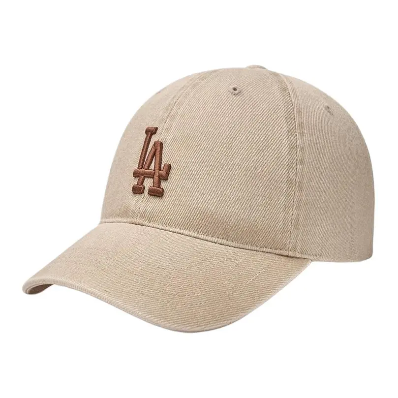 MLB Cotton Baseball Cap For Sun Protection Unisex Khaki