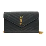 SAINT LAURENT Cassandre Leather Crossbody Bag, Shoulder Bag Women's
