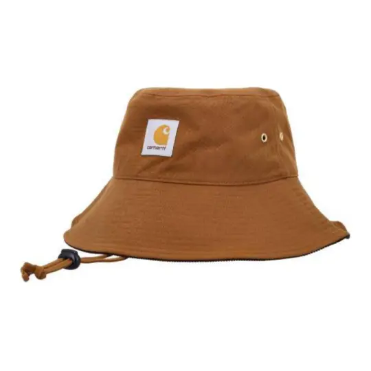 Carhartt WIP Cotton Bucket Hats Men's Brown