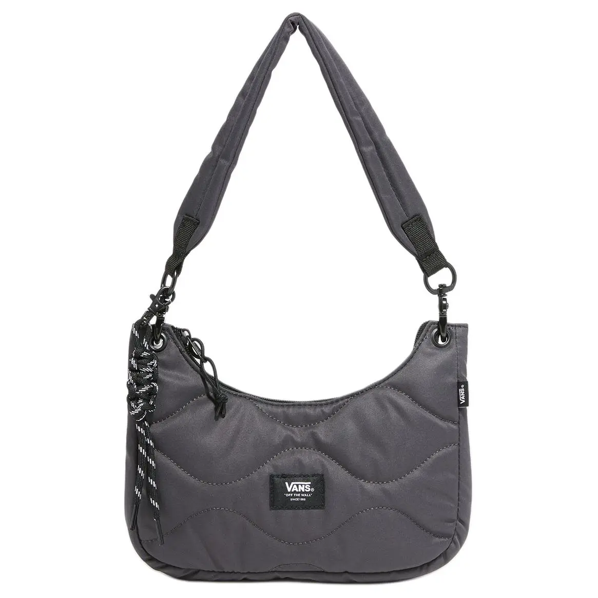 Vans Polyester Handbag, Shoulder Bag Regular Unisex Asphalt