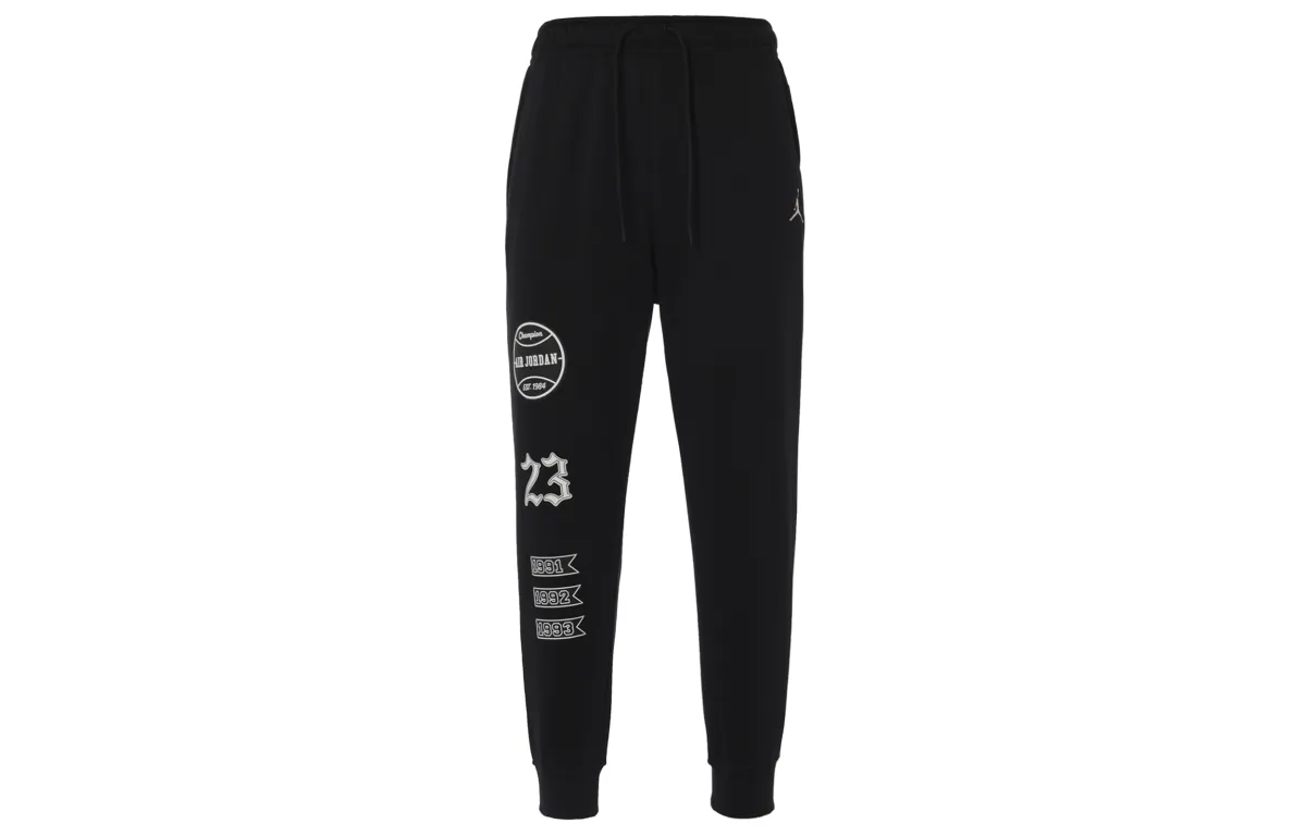 Jordan Knitted Sweatpants Men's Black