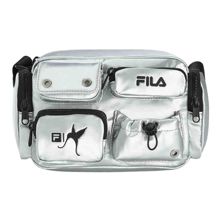 Женская сумка Fila SKI (серебристая)