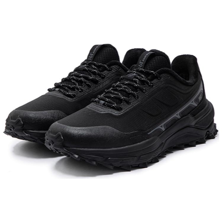 361° Rain Screen Cushioning Slip Resistant Thermal Low top Casual Running Shoes Men’s Black