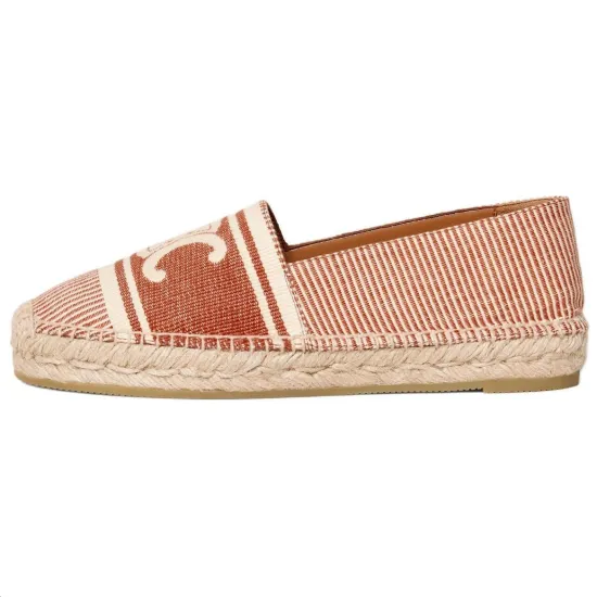 CELINE Triomphe Espadrilles Women's Pink