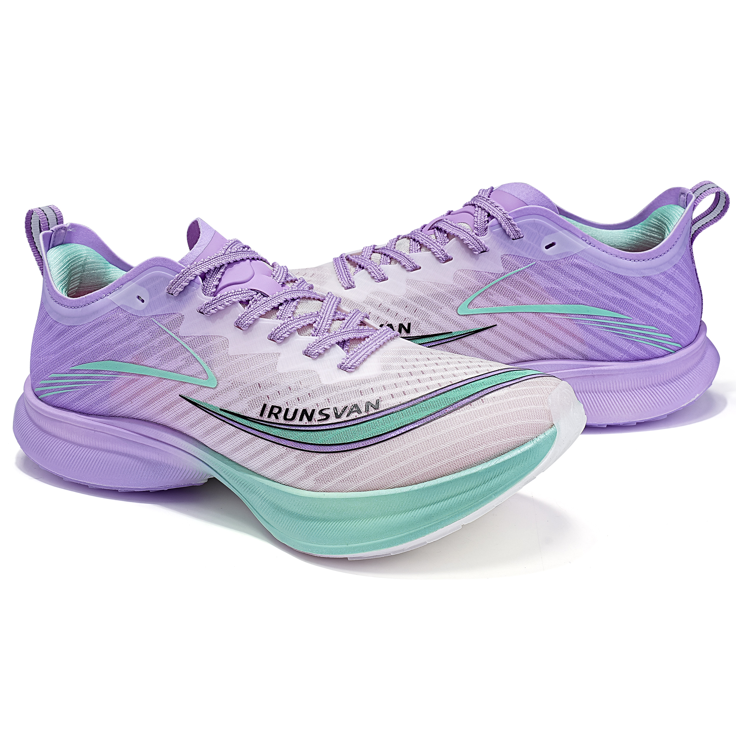 IRUNSVAN Running Shoes Unisex Humble Scholar-Purple Elixir