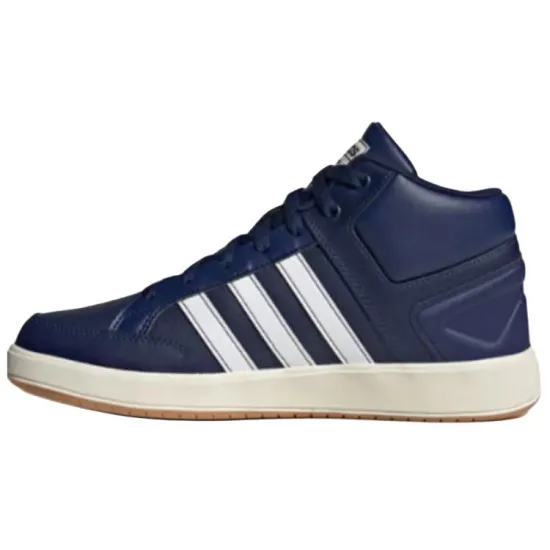 Adidas Cloudfoam All Court Skateboard Shoes Unisex Low-Top Blue With White Lettering