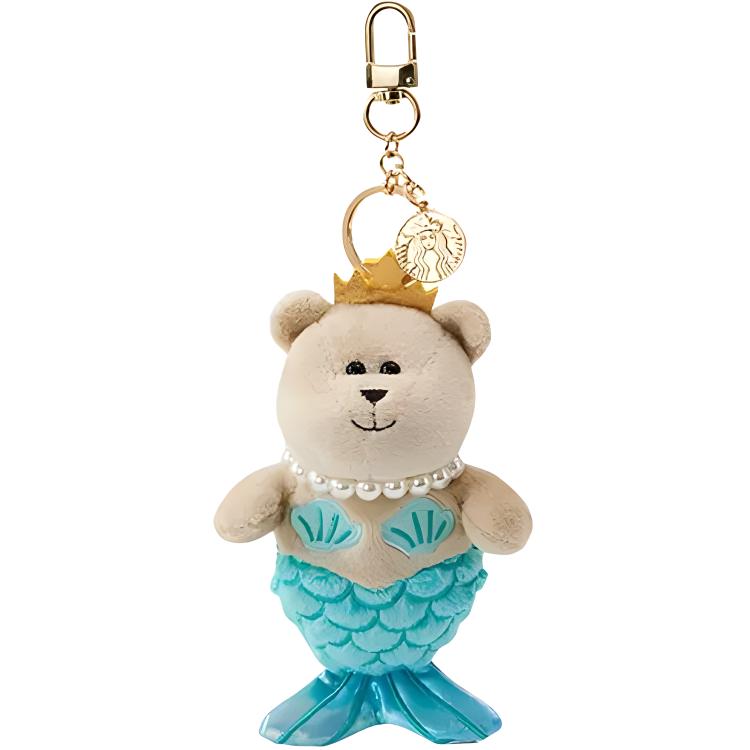 Starbucks Осенняя юбилейная серия Starbucks, кукла-русалка-менеджер-медведь плюшевые Подвесная труба высокая