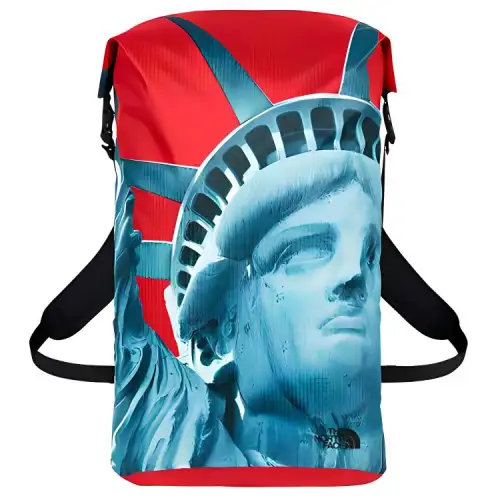 Supreme XThe North Face FW19 Nylon Travel Bag Backpack Regular Unisex Red