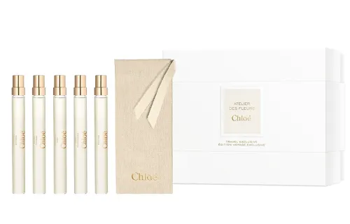 Chloe, perfumed set, spray, gift box, floral perfume for friend, sample, 10 ml, 5 pieces, gift for girl