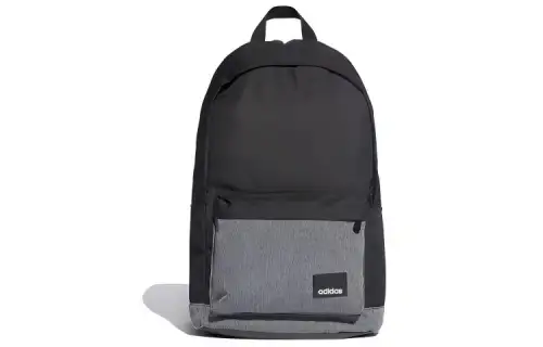 Adidas Recycled Polyester Backpack Regular Unisex Black Gray