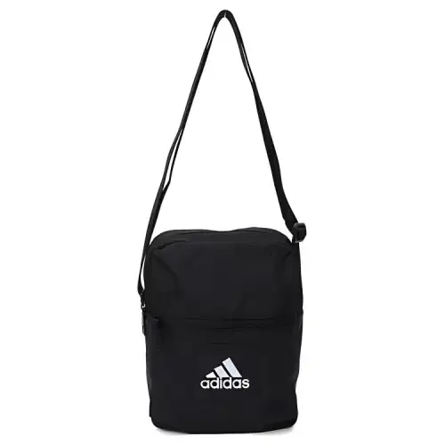 Adidas Fabric Crossbody Bag, Shoulder Bag Regular Unisex Black