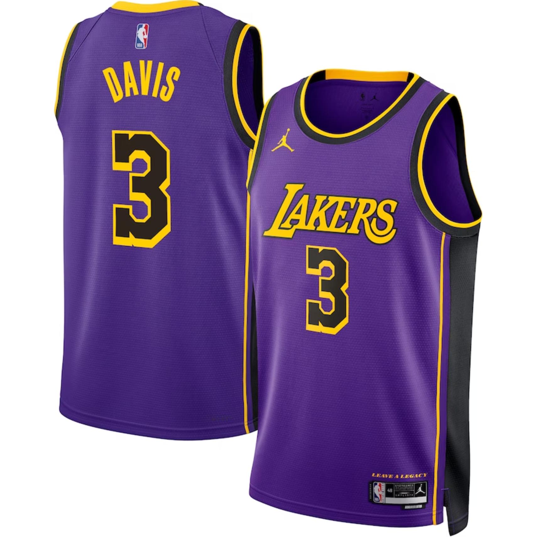 Jordan Dri FIT NBA Swingman Jersey Basketball Jersey Men’s Purple