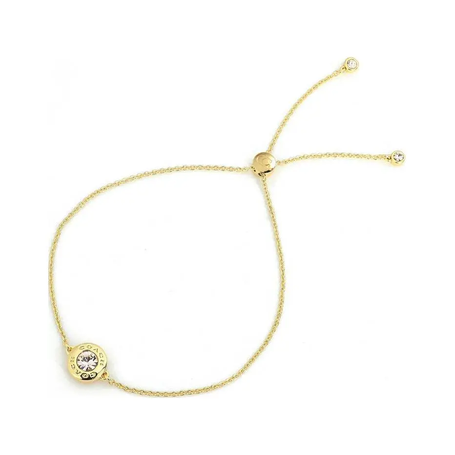 COACH Metal Bracelets Unisex Gold