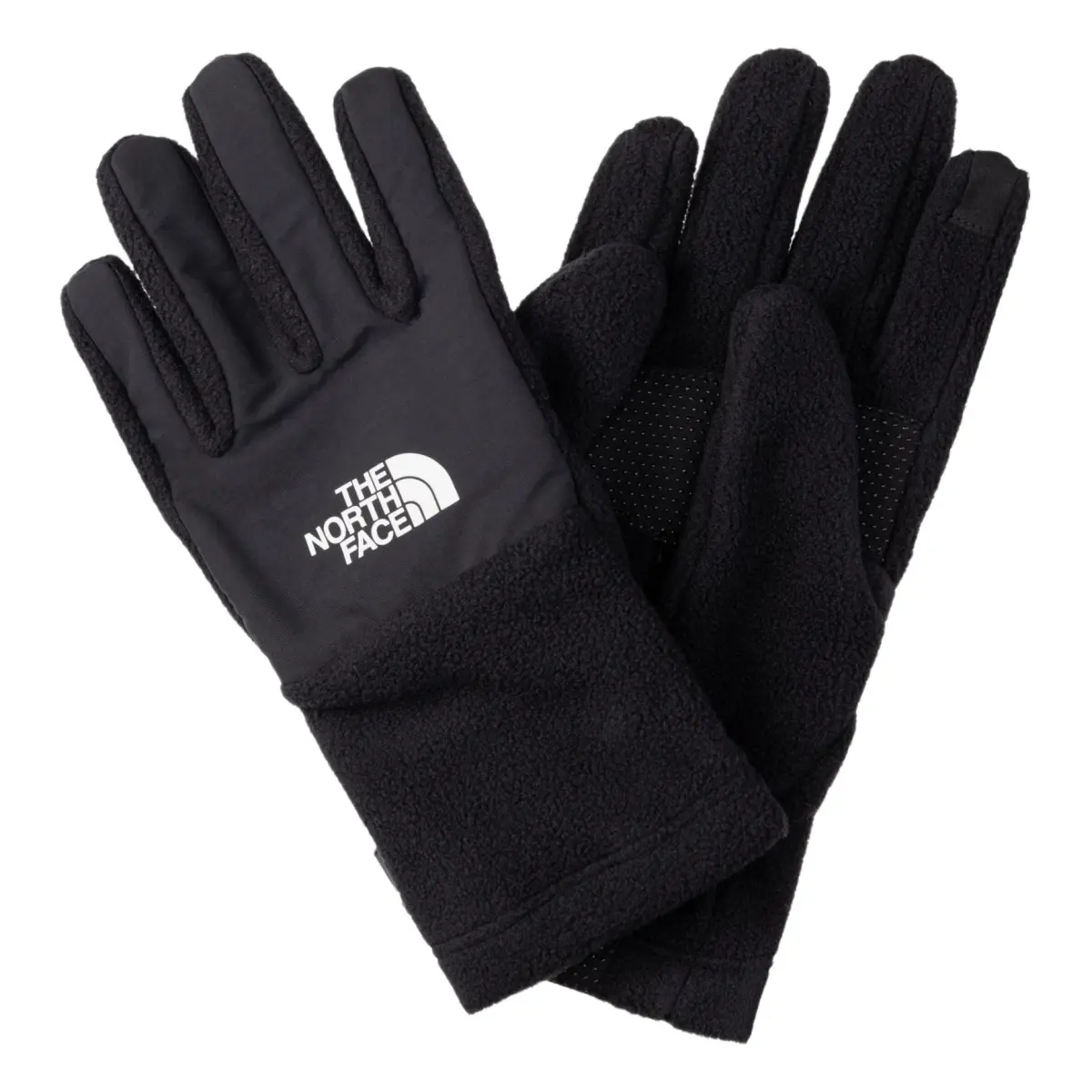 THE NORTH FACE Polyester Nylon Knit Gloves Unisex Black