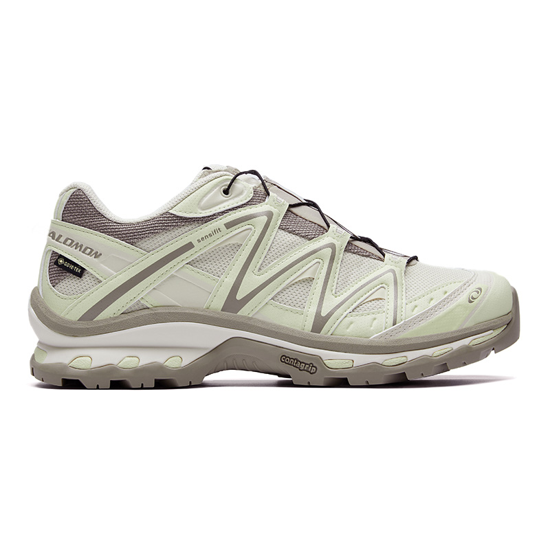 SALOMON XT Quest Slip Resistant, Abrasion Resistant, Waterproof Low top Running Shoes Unisex Light Green