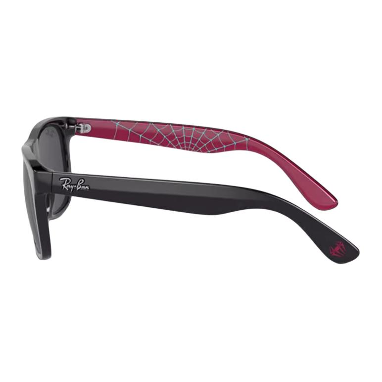 Детские солнцезащитные очки RayBan (черные) — фото 3