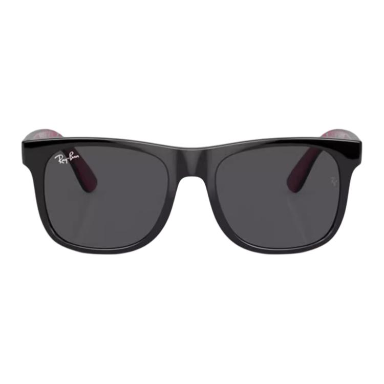 Детские солнцезащитные очки RayBan (черные) — фото 2