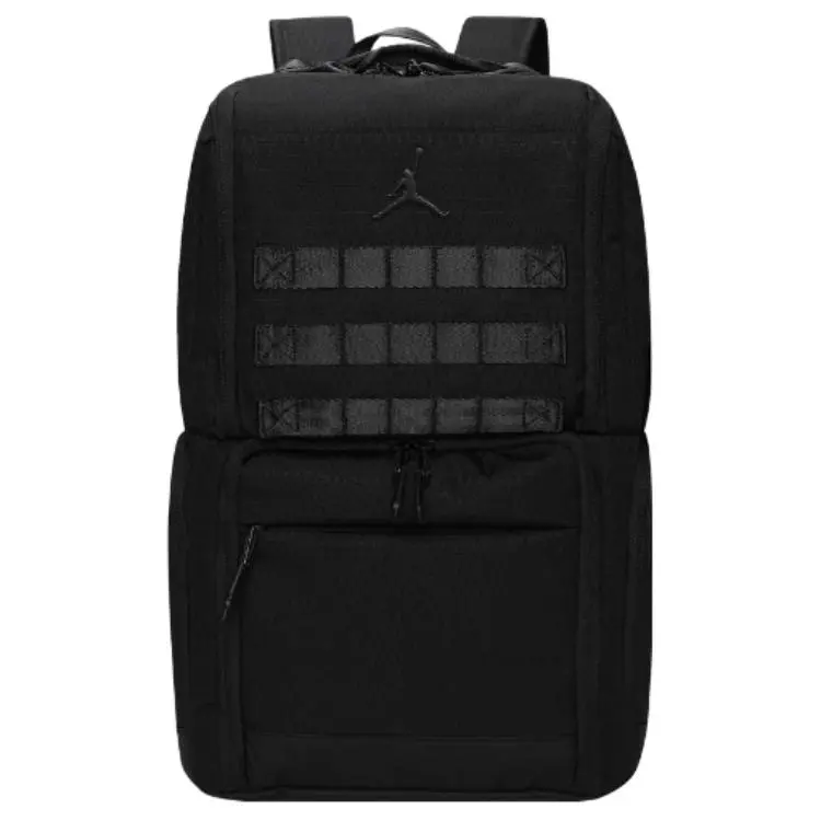 Jordan Polyester Backpack Men's Black