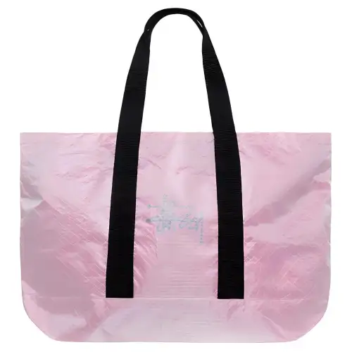 Stussy Recycled Nautical Fabric With Nylon One Shoulder Handbag Extra Large Women's Bright Pink