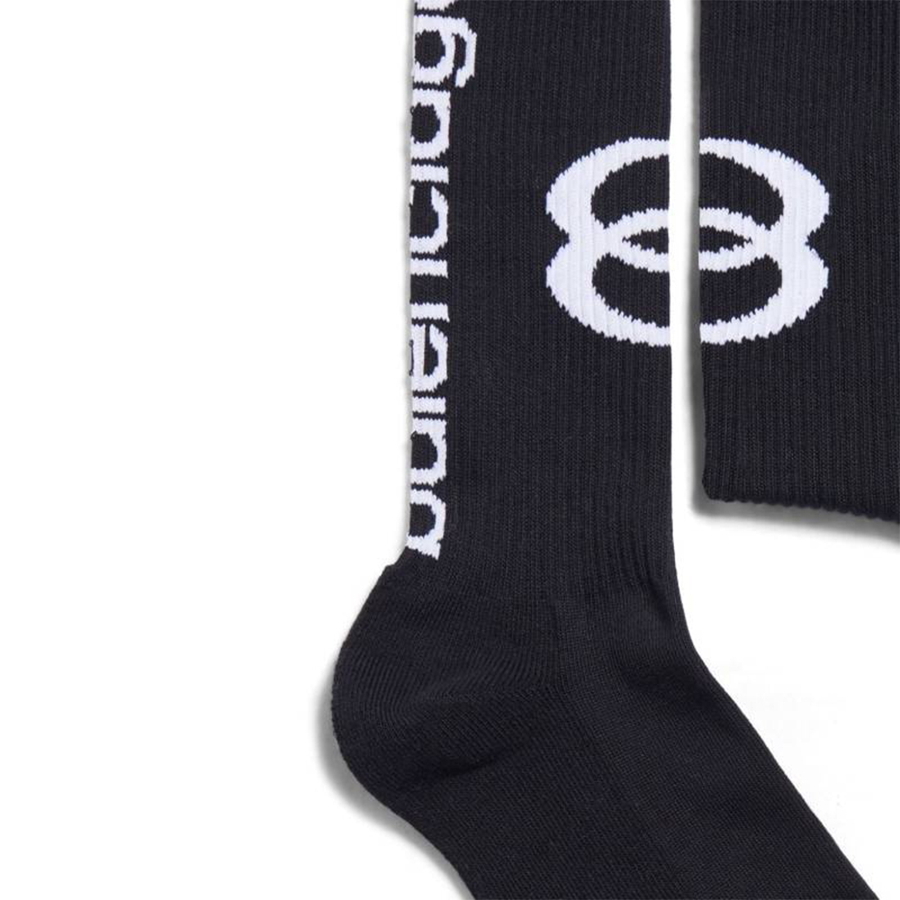 Balenciaga Unity Knitted Socks ‘Black/White’