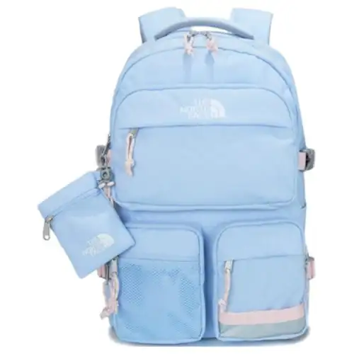 THE NORTH FACE 18L Backpack Outdoor Bag Polyester Sky Blue Unisex