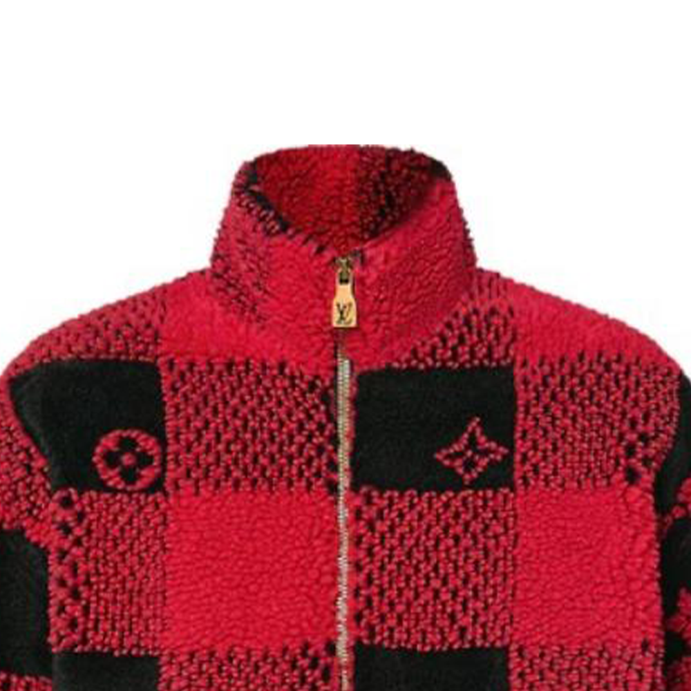Мужская куртка Louis Vuitton (красная) — фото 5