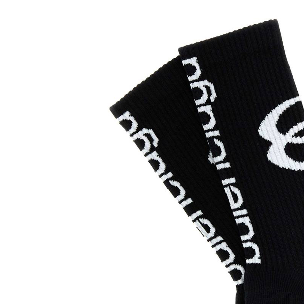 Balenciaga Unity Knitted Socks ‘Black/White’