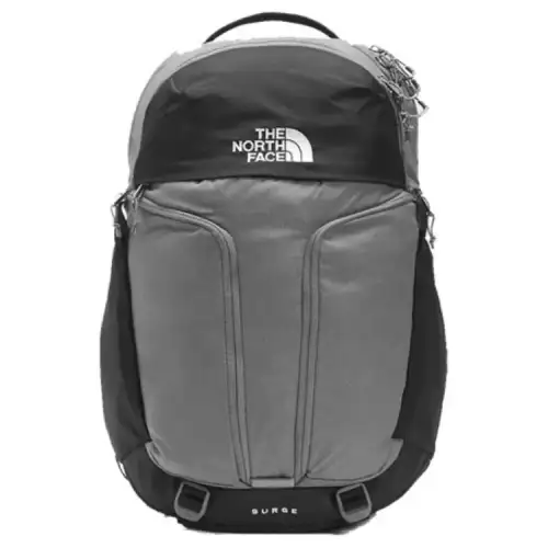 THE NORTH FACE Surge 31L Outdoor Bags Abrasion Resistant Flowing Zinc Gray Men's