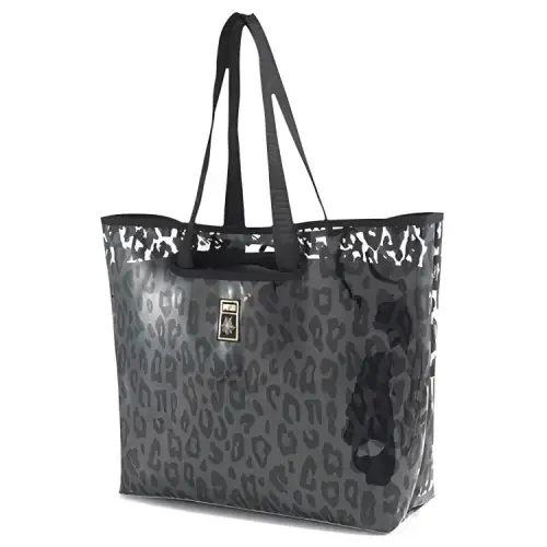 PUMA CHARLOTTE OLYMPIA Collaboration Polyester Tote Bag, Shopping Bag, Handbag Regular Women's Black