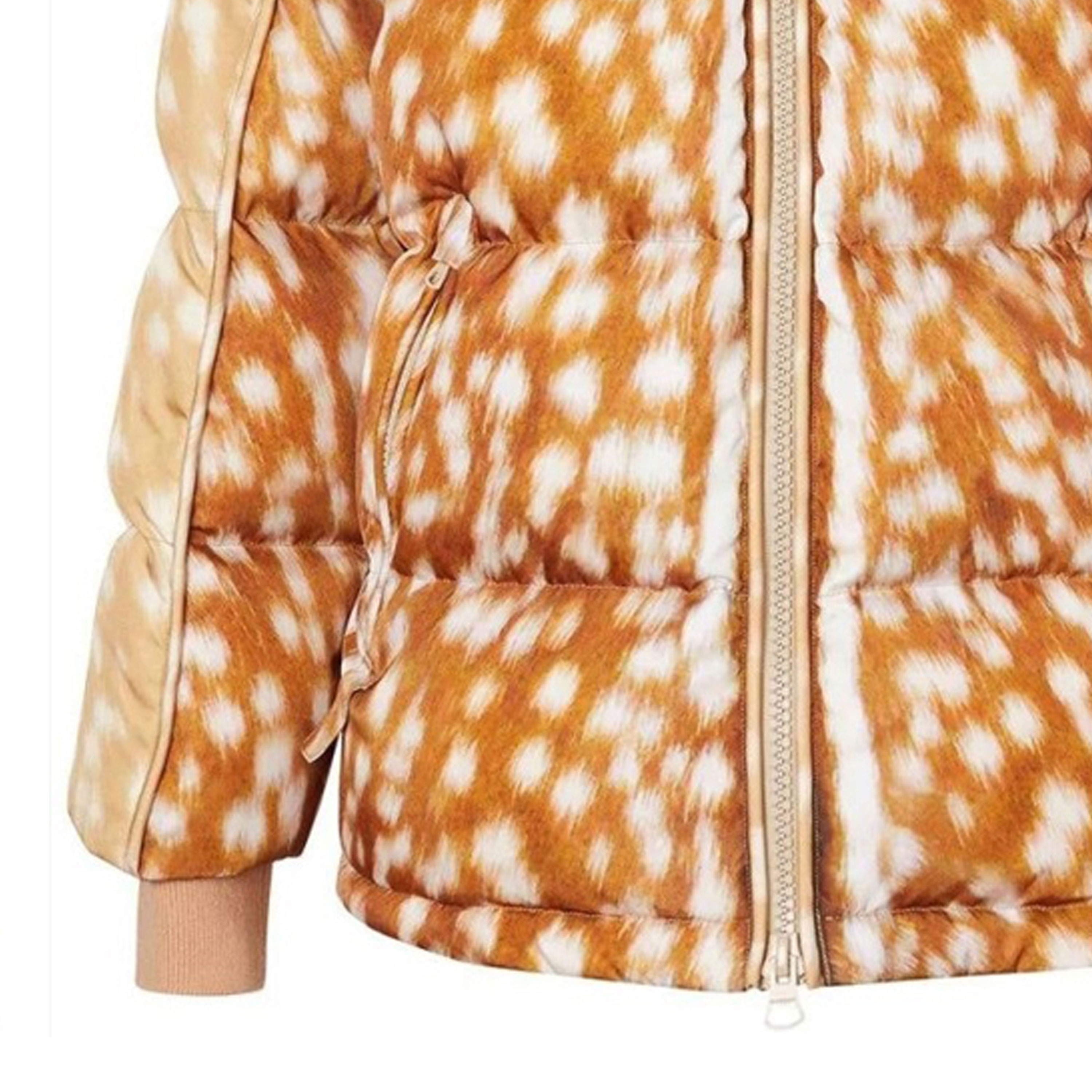 Женская куртка Burberry Barwick (коричневая) — фото 3