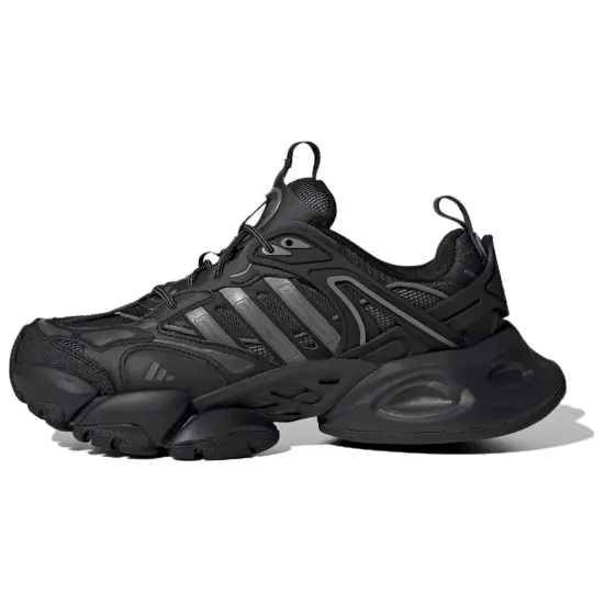 Adidas XLG RUNNER DELUXE Anti Slip Wear Resistant Low Top Casual Running Shoes Unisex Black