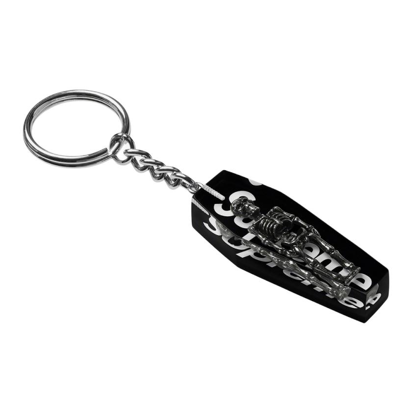 Брелок Supreme Skeleton Keychain (черный)