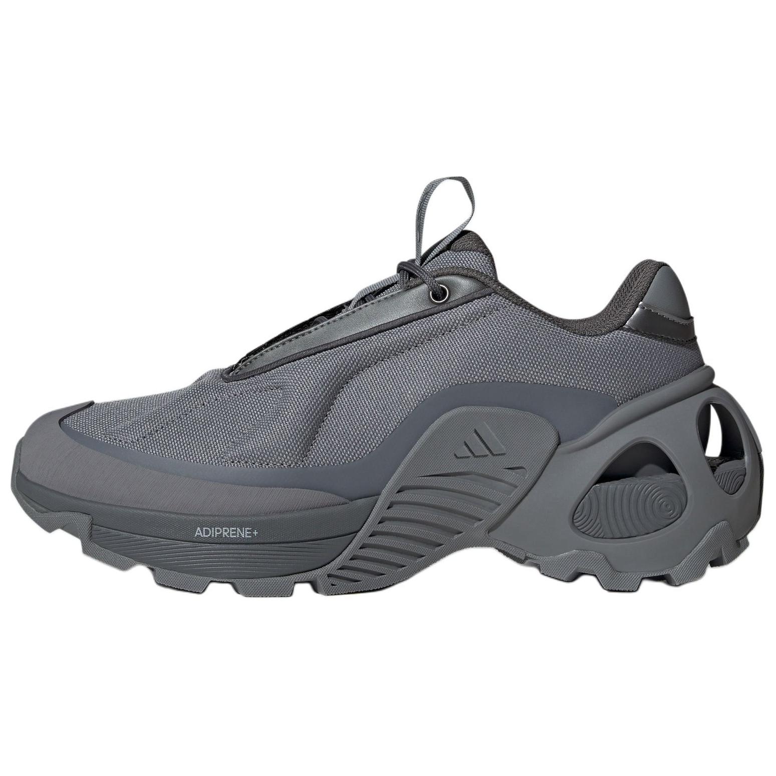 Adidas Wonder Runner Slip Resistant Abrasion Resistant Low top Running Shoes Unisex Dark Gray