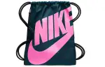 Nike Heritage Polyester Backpack Unisex Black/Pink