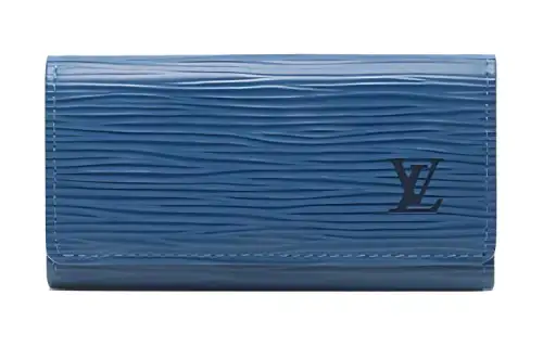 LOUIS VUITTON EPI Leather Wallet Women's Blue