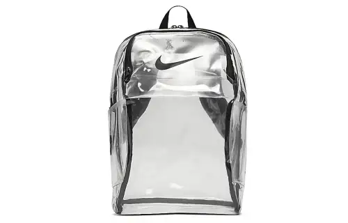 Nike Polyester Backpack Regular Unisex Transparent