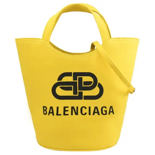 Balenciaga Cotton Canvas Bag, Tote Bag, Shopping Bag, Handbag Extra Small Women's Yellow