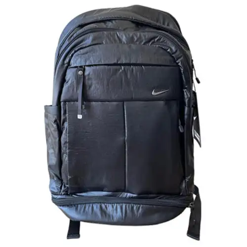 Nike Polyester Backpack Regular Unisex Black