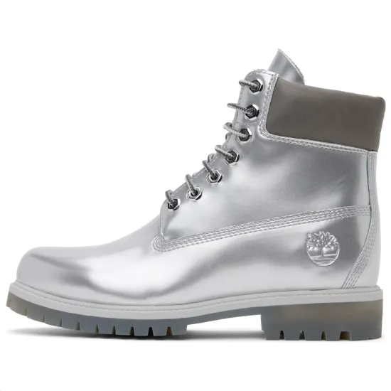 Timberland Ankle Boots Men Silver