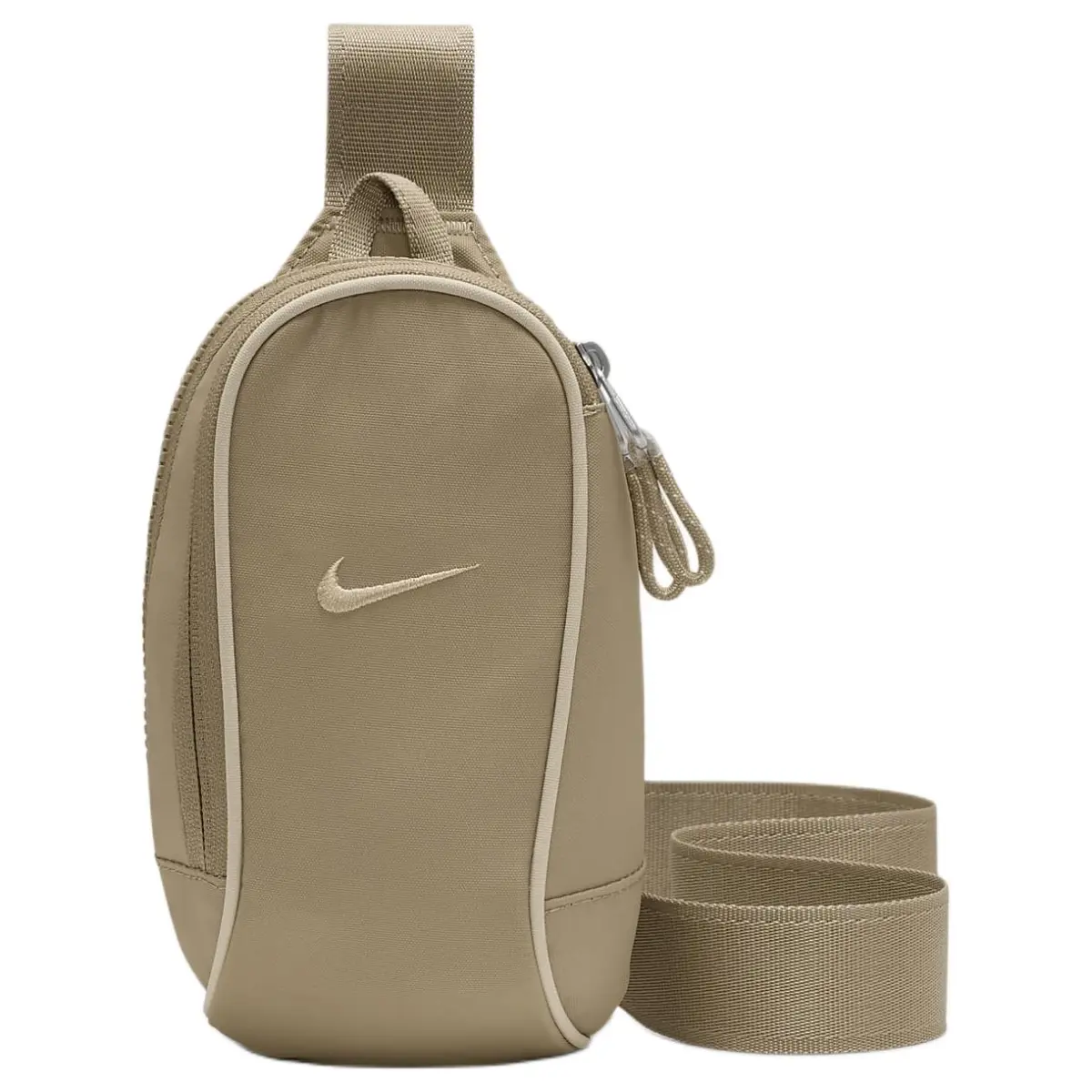 Nike Nylon Shoulder Bag, Crossbody Bag Regular Unisex Khaki