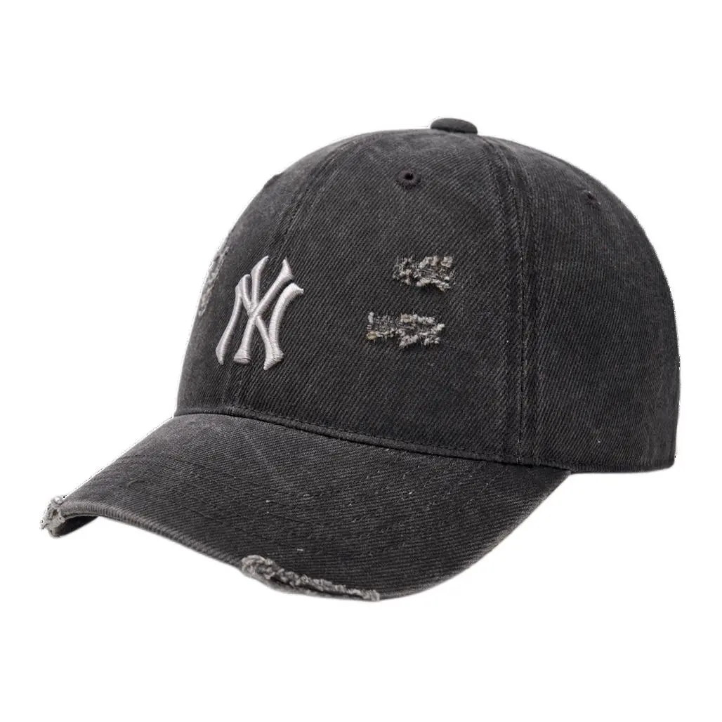 MLB Cotton Baseball Caps Unisex Black