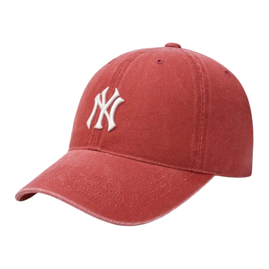 MLB Cotton Baseball Cap For Sun Protection Unisex Red
