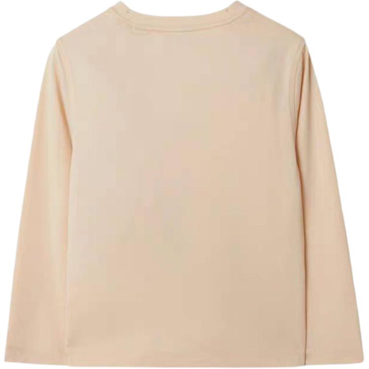 Мужская футболка Burberry Plaid Label Long Sleeve (белая) — фото 2