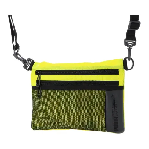 PUMA Fabric Shoulder Bag, Crossbody Bag Regular Unisex Yellow