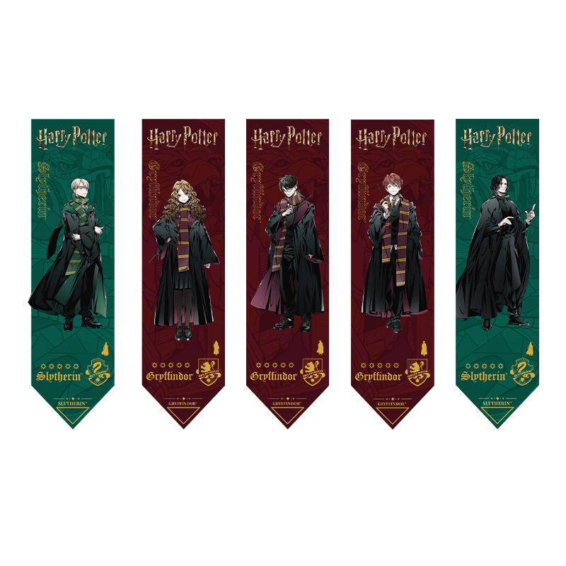 HARRY POTTER Harry Potter Ron Weasley Hermione Granger Magical Character Hermione Ron Malfosnape Combination Set 5 Bookmarks
