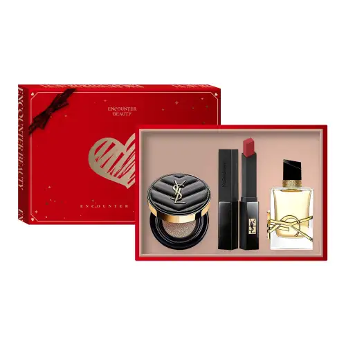 YSL, perfume, soft heel, set, foundation, sample, long-term effect, 7.5 ml, 5g