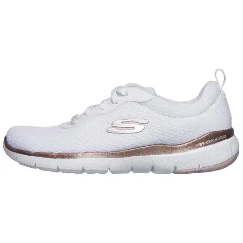 Skechers Flex Appeal 3.0 Low top Running Shoes Women's White