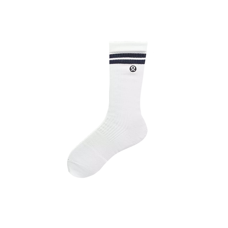 Lululemon SS24 Crew Socks Men’s 1 Pack White